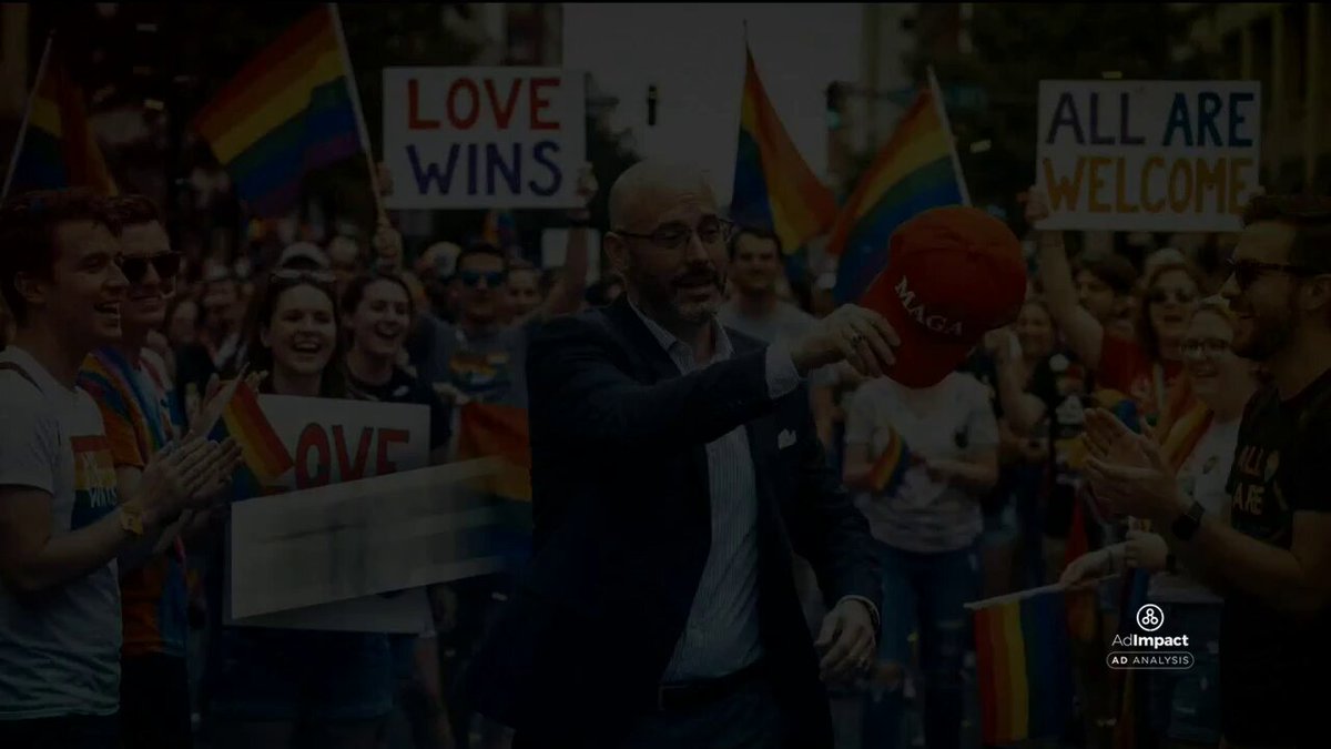 This Van Hilleary ad in the TN-06 GOP primary is entirely AI generated, depicting state Rep. Johnny Garrett leading a Pride parade, talking to Pelosi, and posing with drag queens - and carries no disclaimer that all of the images are completely fake. Not to mention no citations!
