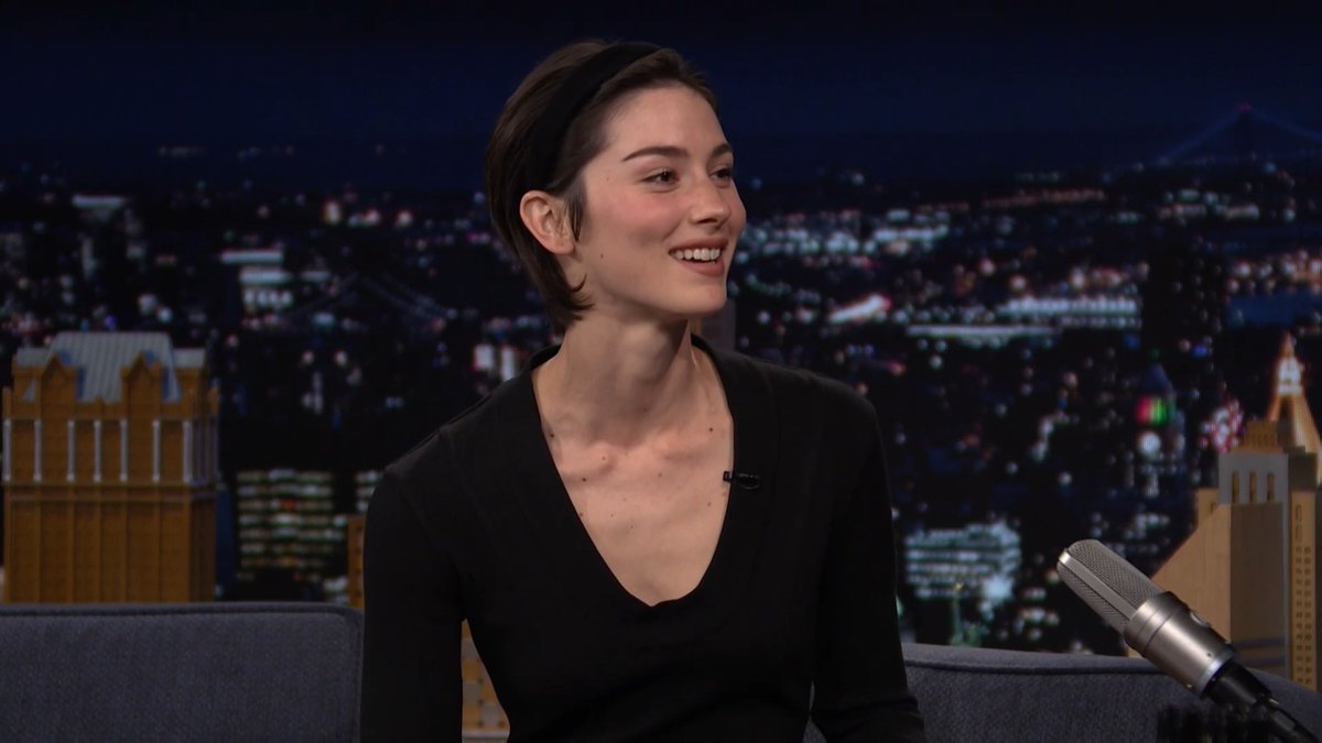 .Gracie Abrams released her brand-new album Daughter from Hell, is on the cover of Vogue Magazine, and is gearing up to make her acting debut in the upcoming A24 film Please! #FallonTonight #GracieOnFallon