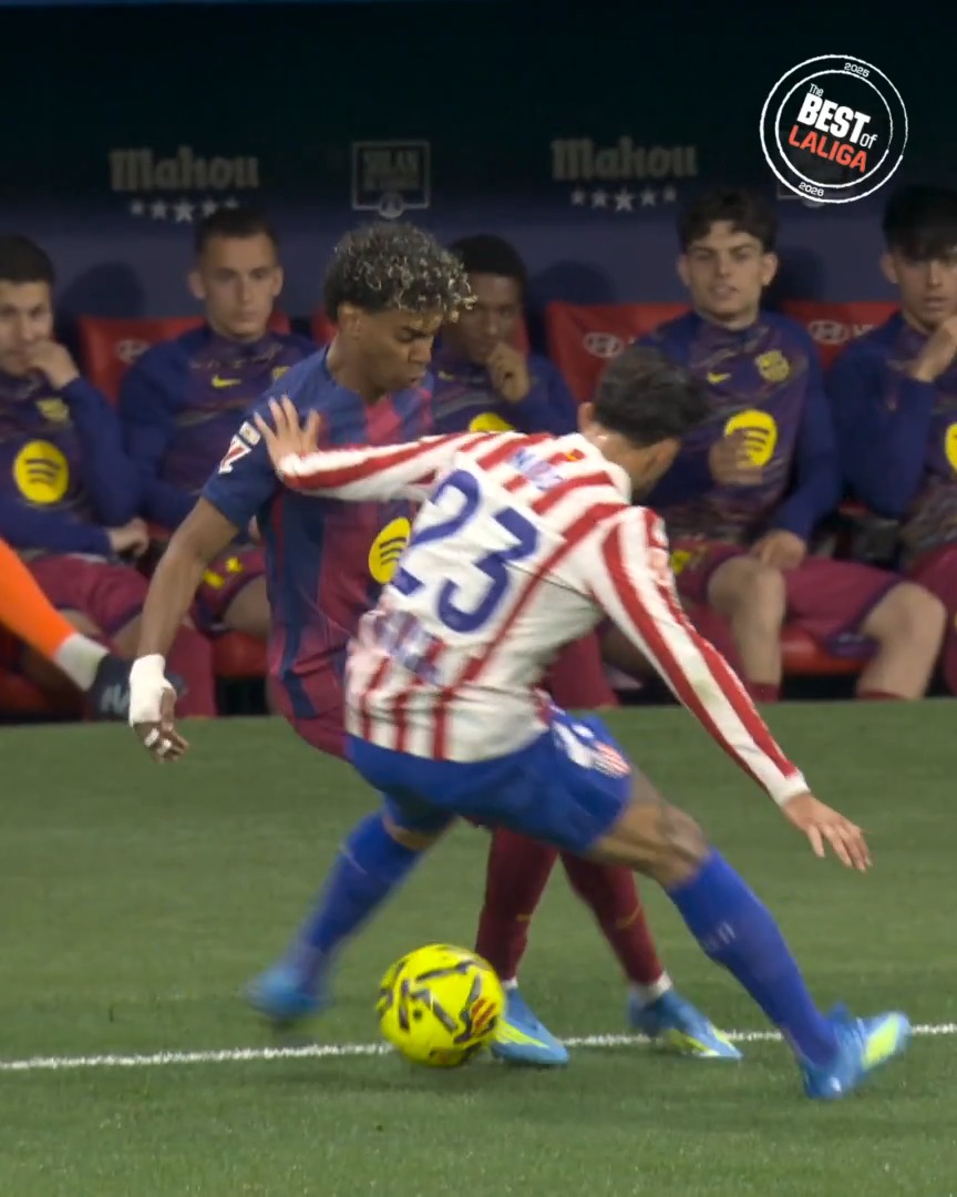🔥 Lamine Yamal 𝐉𝐔𝐄𝐆𝐀 𝐌𝐔𝐂𝐇𝐎. LALIGAEASPORTS | LALIGAHighlights