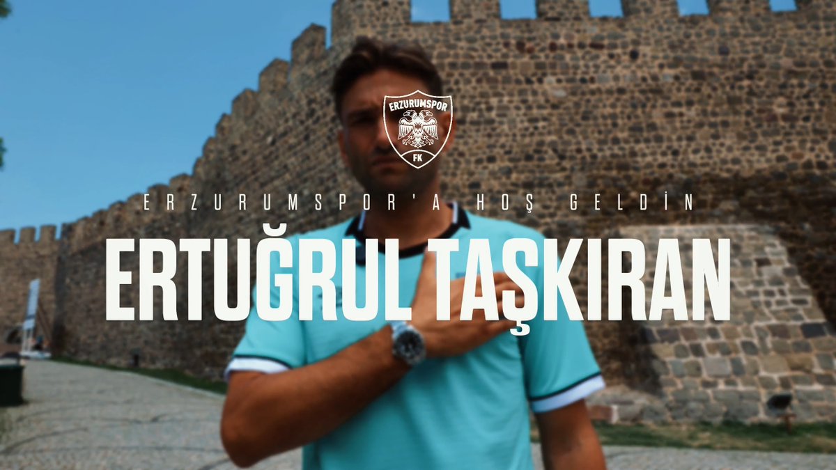 Her şehri koruyan bir kale vardır… Hoş geldin Ertuğrul Taşkıran. 🤝