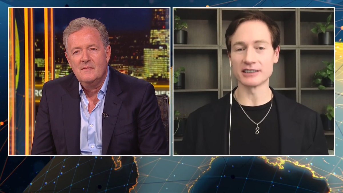 "It's not the most romantic terminology I've heard in the history of sex, if I'm honest with you..." Piers Morgan questions biohacker Bryan Johnson on the scientific research he shares on X after having sex with his girlfriend Kate. Watch more 👇 📺