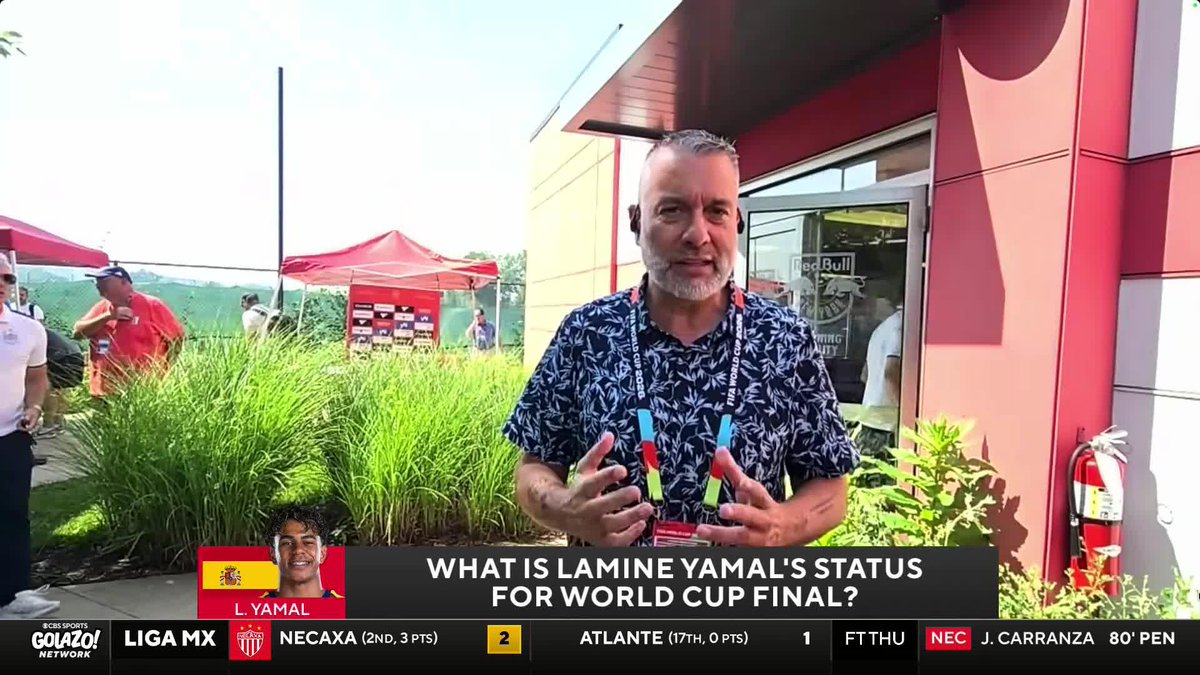 "It was just a matter of resting... They should be okay." Guillem Balague with a positive fitness update on Lamine Yamal and Pedro Porro ahead of the World Cup final 📈