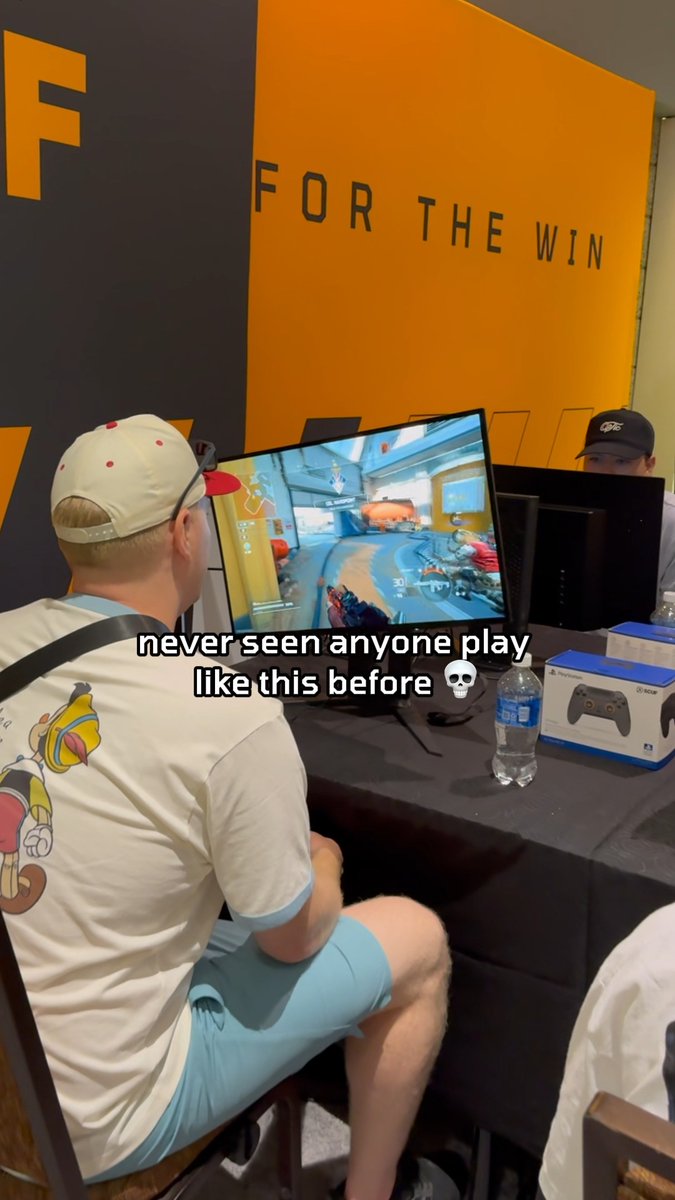 We have never seen anyone play COD like this before 💀 what do you call this?
