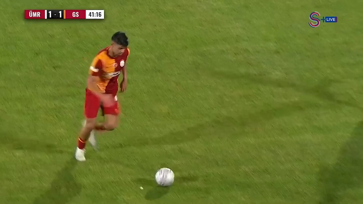 Kazımcan Karataş, çaprazdan sert şutuyla Galatasaray'ı 2-1 öne geçirdi! ⚽