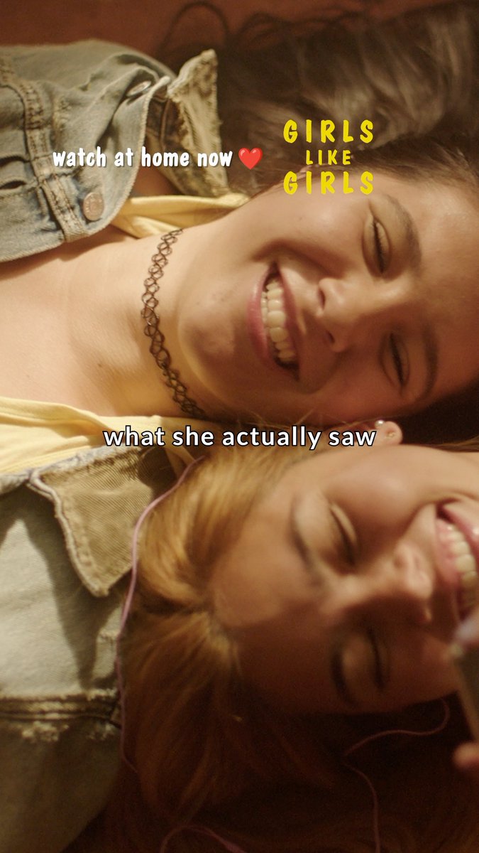 The kiss she was yearning for 🩷 Watch GIRLS LIKE GIRLS at home now.