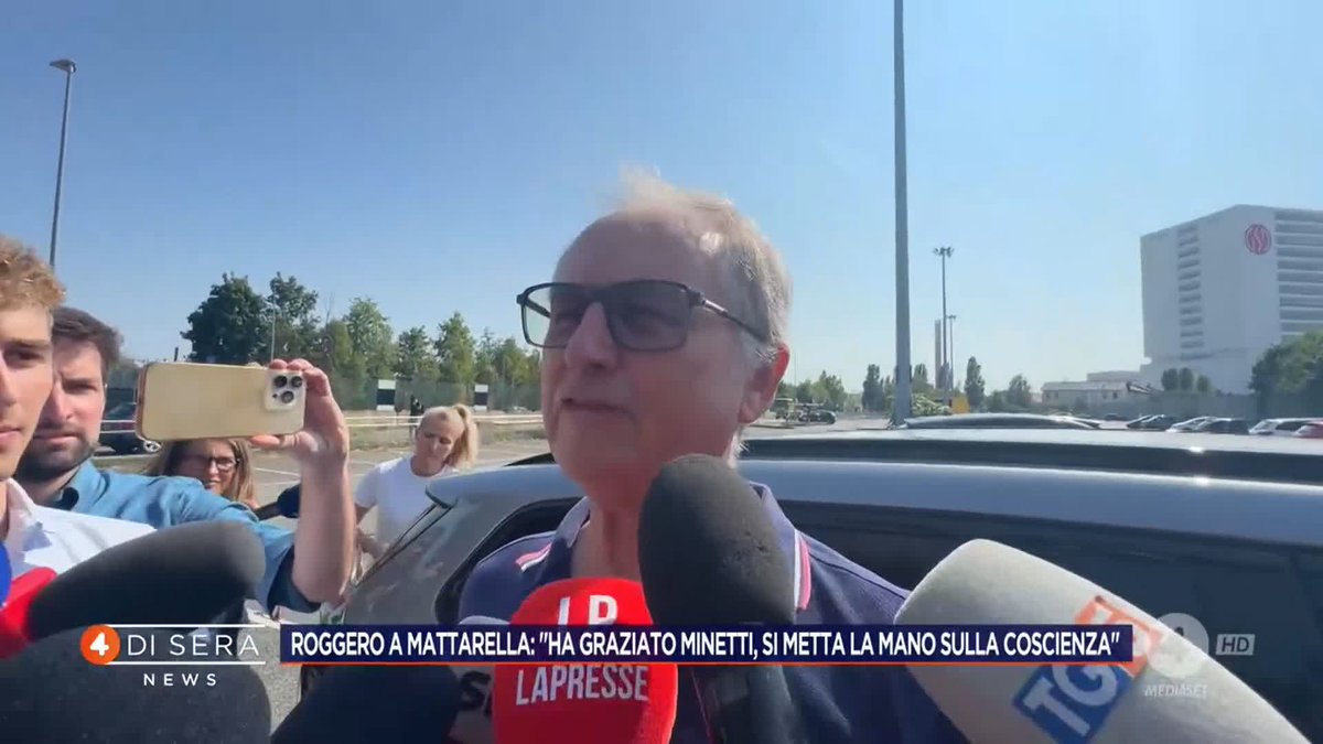 Roggero a Mattarella: "Ha graziato Minetti, si metta la mano sulla coscienza" #4disera News