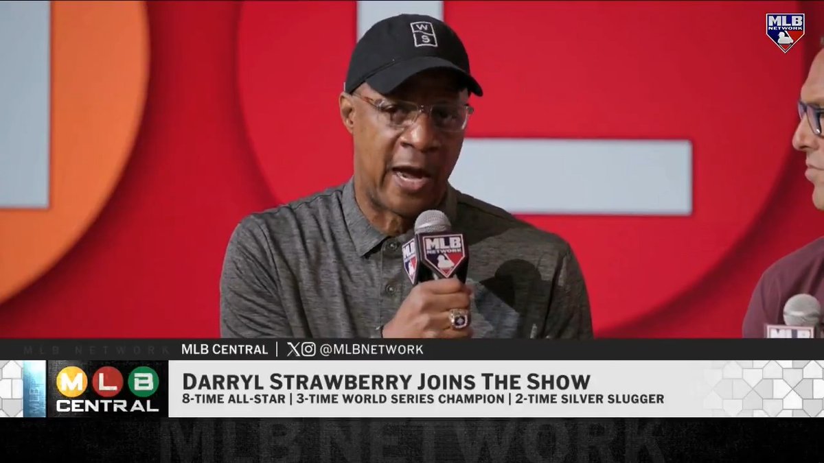 “When you play in New York and you have success here, people never forget who you are.” 🍎 Darryl Strawberry discusses the pressure of playing in New York and the current state of the Mets. #MLBCentral | Fanatics Fest