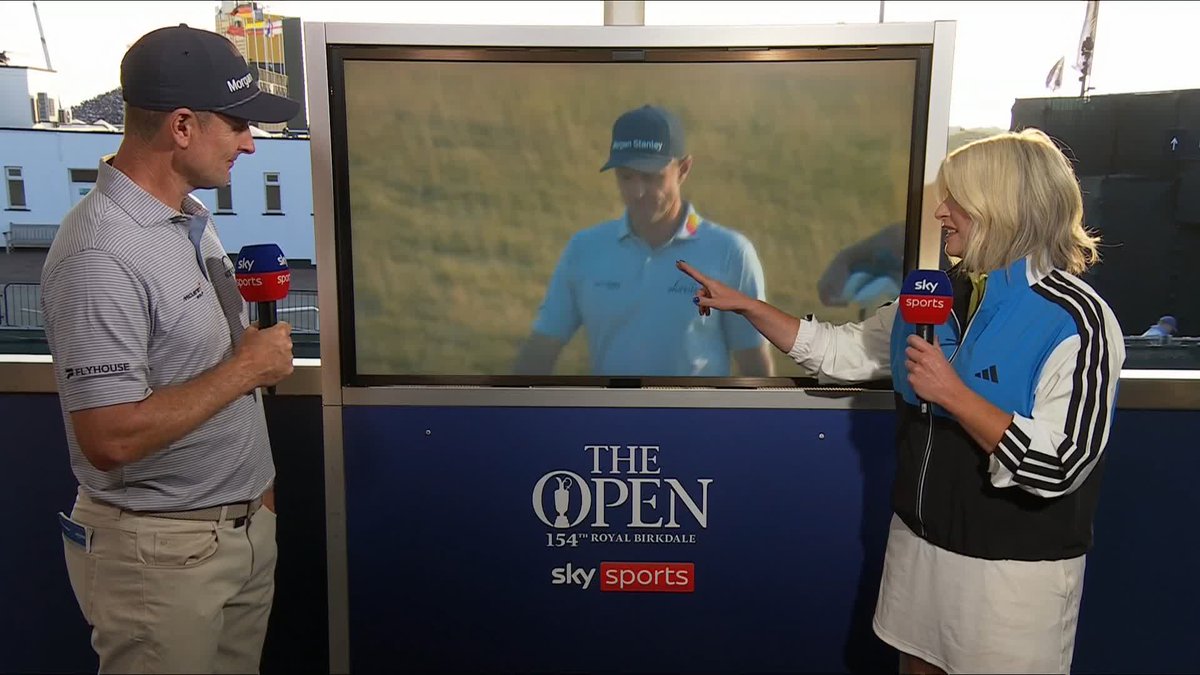"I thank them for that" 🥹 Justin Rose on the fans singing his name at the 18th.