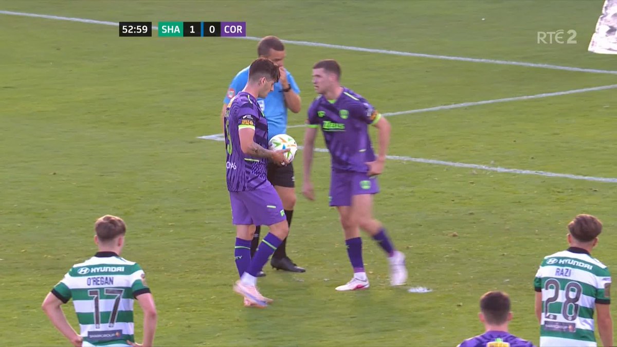 KEATING CONVERTS THE PENALTY! Cork City are back level on 1-1 after Keating coolly dispatches the penalty past McGinty. All to play for still in Tallaght. Watch live now on RTÉ2 and RTÉ Player.