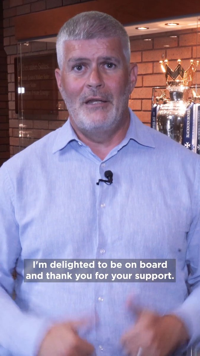 🗣️ A word from our new CEO Steve Curwood. We'll be sitting down with Steve next week to answer supporters' questions, submit yours here: #Rovers 🔵⚪️