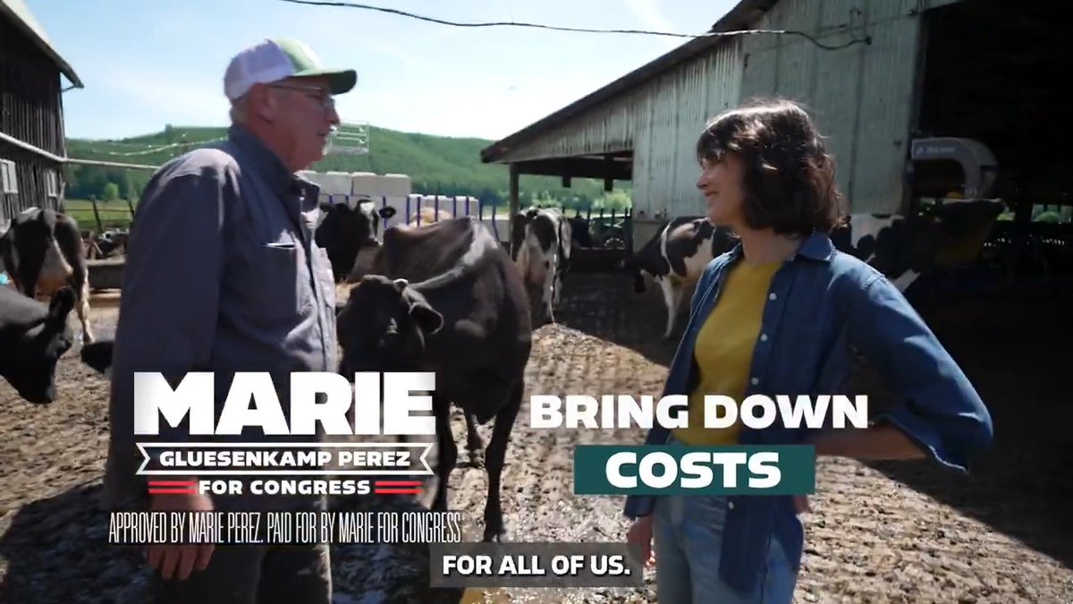 Dean and I live out here in Skamania County. We run an auto repair shop. We know what it costs to fill a tank, make payroll, and pay for childcare. I don't take corporate PAC money, so I can fight drug and insurance company price gouging instead of answering to them. That's how we bring costs down for WA-03.