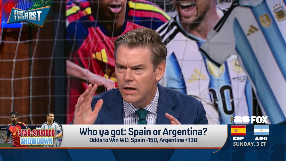 .Wildes makes his pick for the the 2026 FIFA World Cup™ and nick wright went OFF 🤯