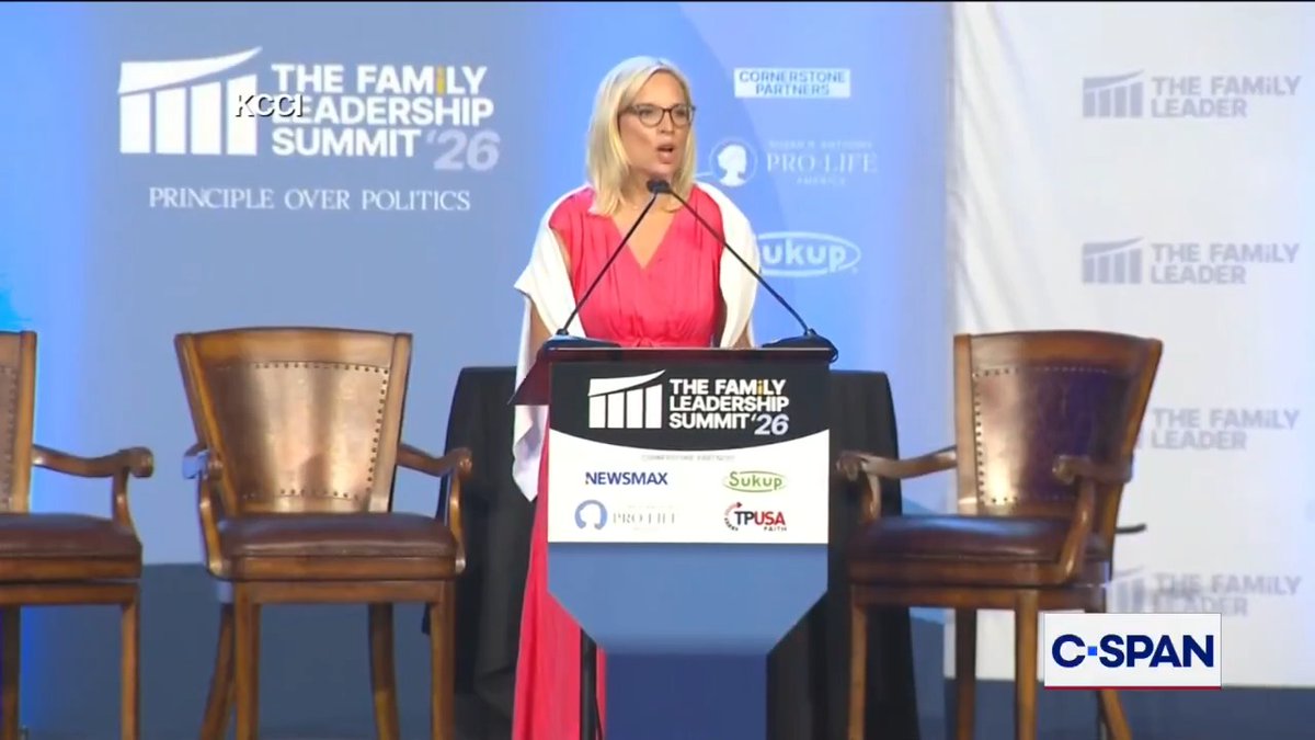 U.S. Sen. candidate Ashley Hinson (R-IA) says growing influence of Democratic socialists is alarming: "They have talked about eradicating America as we know it... I think that's wrong and you bet this mama bear is gonna pick that fight every single day as your U.S. Senator."