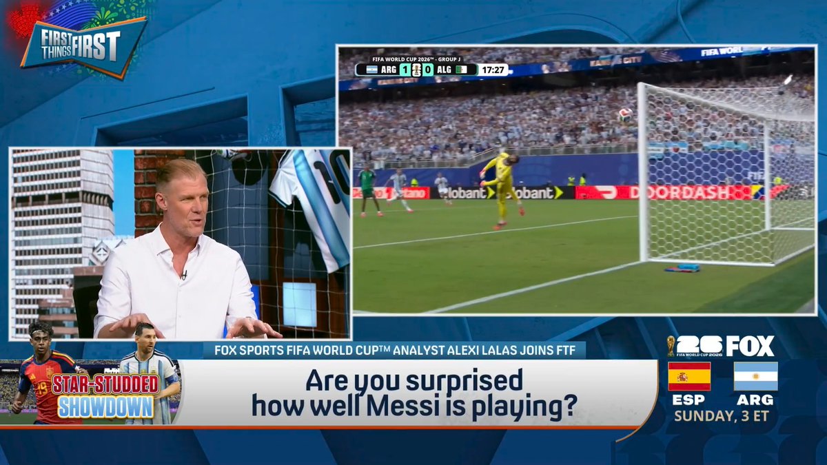 “I think it’s representative of: the guy’s a deity. It is spiritual and religious in terms of, certainly the fandom, but what we are seeing him do on a continual basis.” Alexi Lalas reacts to how Mess is playing | FOX Soccer