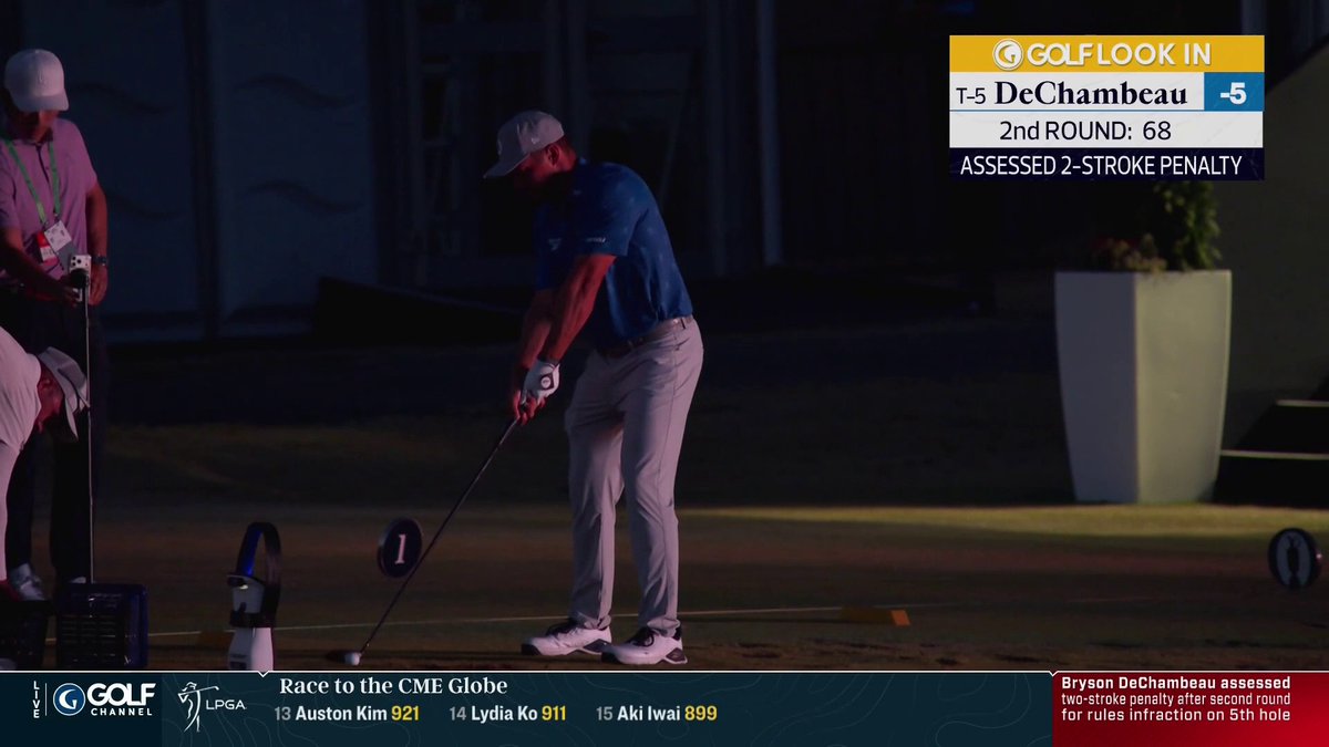 "It is really hard to stomach the silliness that we've seen here from Bryson." (1:22) Brandel Chamblee chimes in on Bryson DeChambeau not accepting the officials' interpretation for the 2-shot penalty right away