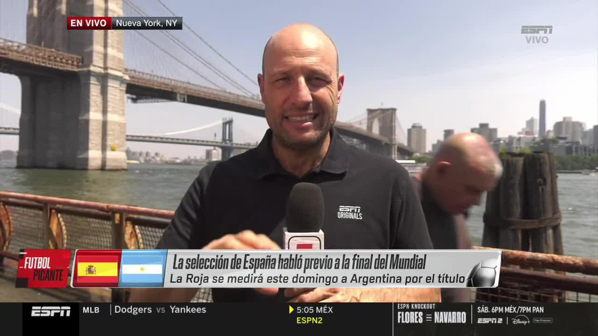 "NO HAY NI UN MAL EN ESPAÑA. ESTÁ LISTA PARA ENFRENTAR LA FINAL". Martín Ainstein con toda la información previo al gran partido ante Argentina.
