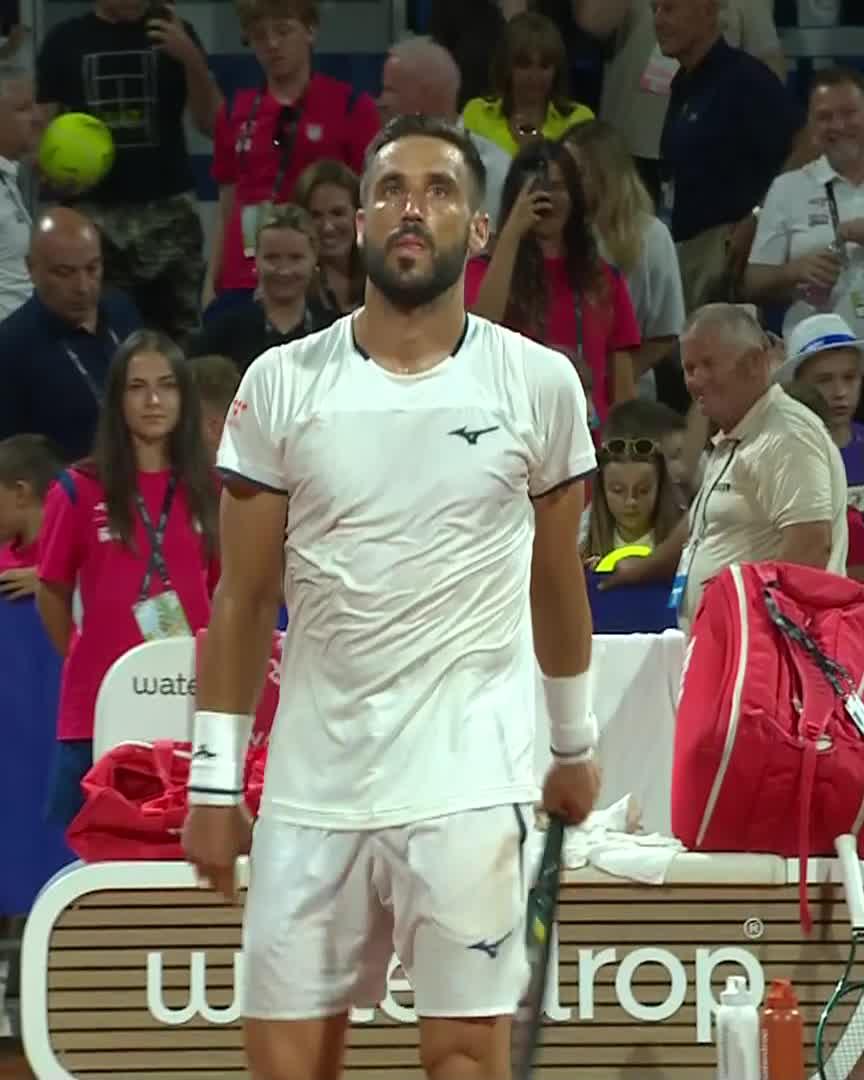 8 years later 🥹 Damir Dzumhur is into an ATP tour-level final for the first time in 8 years after defeating Molcan in Umag #CroatiaOpenUmag