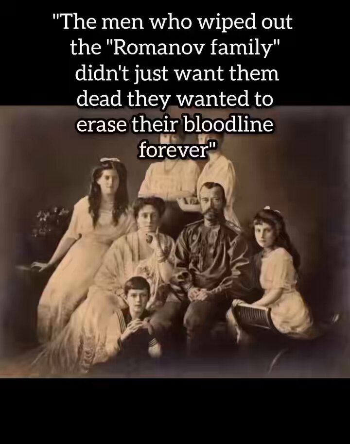 On this day in 1918 the Bolsheviks herded Tsar Nicholas II, Empress Alexandra, and their five children into a basement in Yekaterinburg and opened fire. The bullets bounced because the girls had diamonds sewn into their corsets. So the reds finished the job with bayonets, stabbing, crushing skulls, and butchering the children while they were still alive. Then they stripped the bodies, doused them in acid, burned what remained, and dumped the remains in a forest to hide the crime. This was the deliberate, sadistic murder of an entire family, including a sick little boy, by communist animals who needed the blood of innocents to cement their power. Never forget what the Bolsheviks were. Never forgive it.