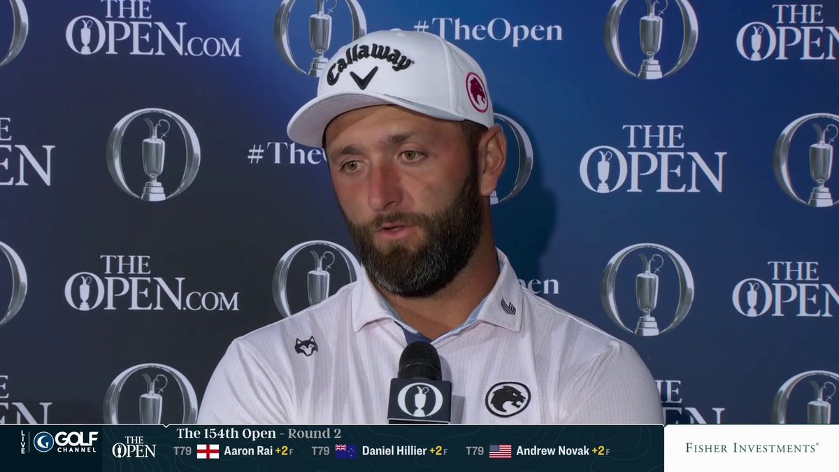 Jon Rahm received an official code of conduct warning after throwing his club on the 15th tee He gave his point of view of what happened with the media ⬇️