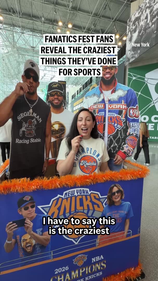 How far would you go for sports? We asked fans at Fanatics Fest to share their most unforgettable fan stories.