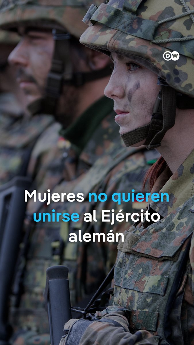 ¿Porqué las mujeres no quieren unirse al Ejército alemán? El Ejército de Alemania (Bundeswehr) está luchando por llenar los vacíos en sus filas. Y es que está muy lejos de completar los números de soldados que le prometió a la OTAN. Una razón de peso: El desinterés de las mujeres por enlistarse en la fuerza. #DWGermanPolitics