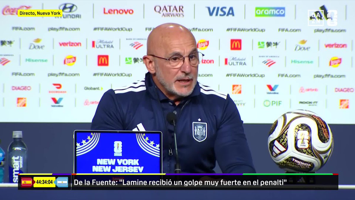 "He hablado ya con Vicente del Bosque para que me asesore" 🗣️ Luis de la Fuente ha llamado al seleccionador que ganó el Mundial con España 🌟🇪🇸 #DAZNMundial #FIFAWorldCup
