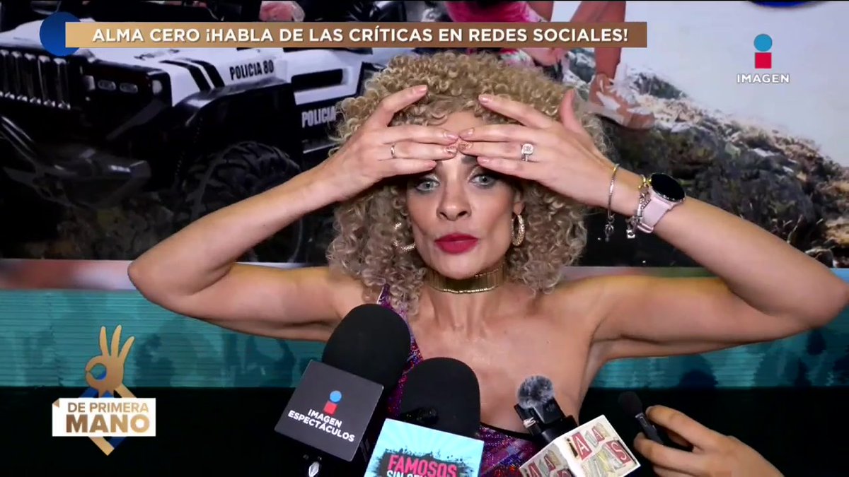 ¿La visión de Alma Cero se ha visto AFECTADA por su cambio de color de ojos? Ella lo aclara tras su cirugía. Además, responde si le afectan las críticas #DePrimeraManoTV👌 de lunes a viernes 3 pm por el 3.1 de #ImagenTelevisión: