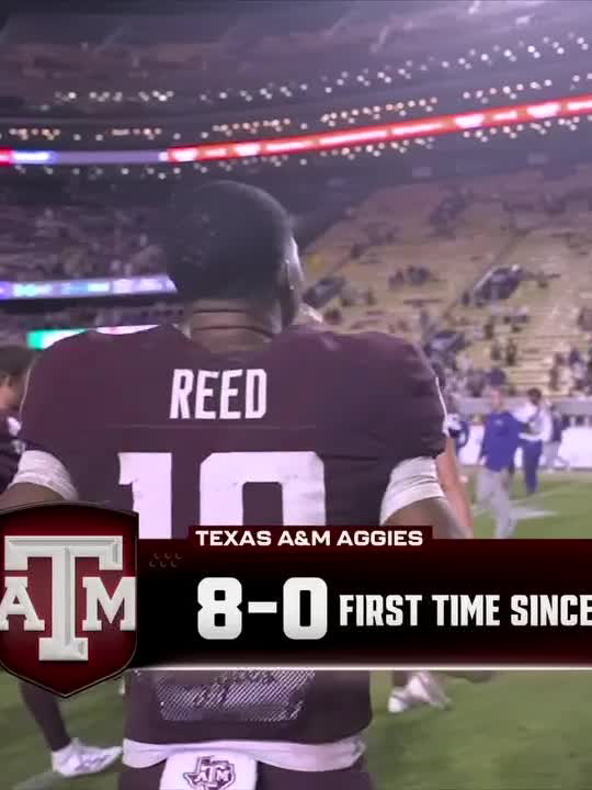 WHAT AN ELECTRIC NIGHT FOR THE AGS ⚡️ Watch more of the Texas A&amp;M takeover now on SEC Network 📺 Texas A&M Football x #ItJustMeansMore