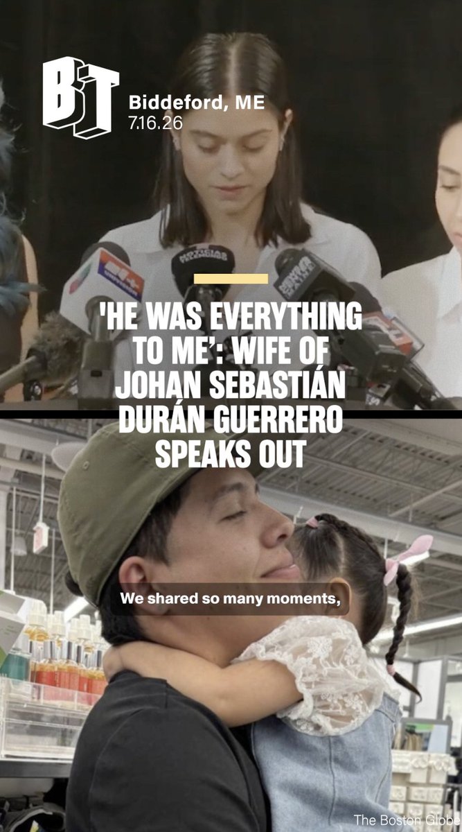 "You will always be the love of my life, until my heart stops beating." Martha Karolina Rojas Alvarez, the partner of Johan Sebastián Durán Guerrero, breaks her silence at a press conference on Thursday. Holding back tears, Alvarez described Guerrero's devotion to their daughter: "From the moment he learned he was having a little princess everything in him changed .. He always worked so his 'gordita' as he called her would never go without."