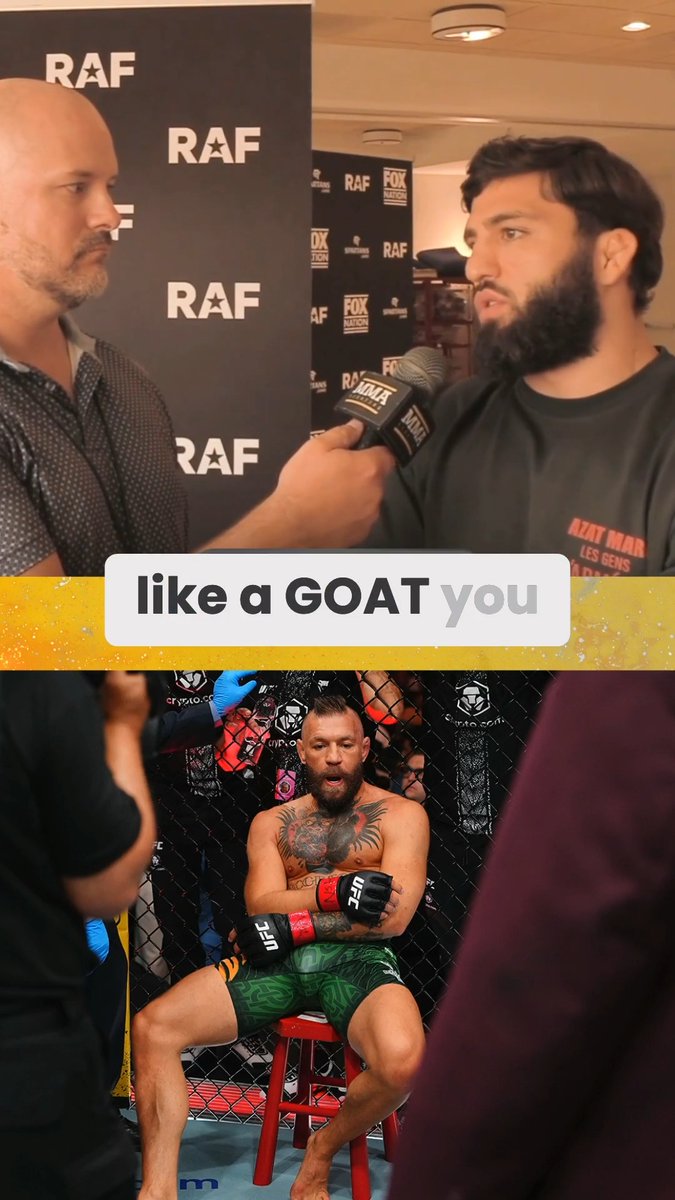 Arman Tsarukyan praises Conor McGregor as a ‘GOAT in our sport,' but believes McGregor is 'done' after #UFC329 injury 👀 (Via Mike Heck)