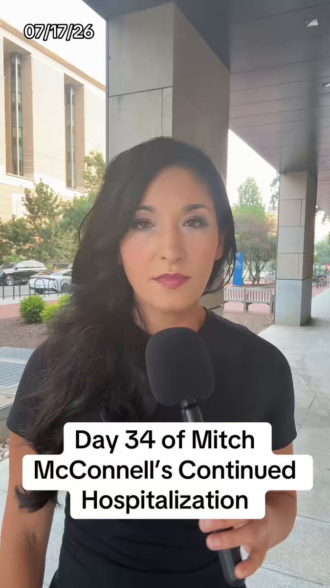 Day 34 of Mitch McConnell’s hospitalization. If you live in Kentucky and are unhappy with your lack of representation, make sure you contact every one of Senator McConnell’s offices every single day and let them know how you feel.