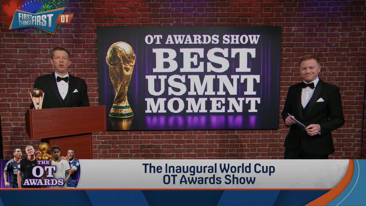 The OT nominees for best USMNT Moment of the World Cup: - Malik Tillman’s goal vs. Bosnia-Herzegovina - Gio Reyna’s Stunner vs. Paraguay - Folarin Balogun Hits LeBron Celly after Goal Danny Parkins &amp; Dax McCarty reveal the answer 👀