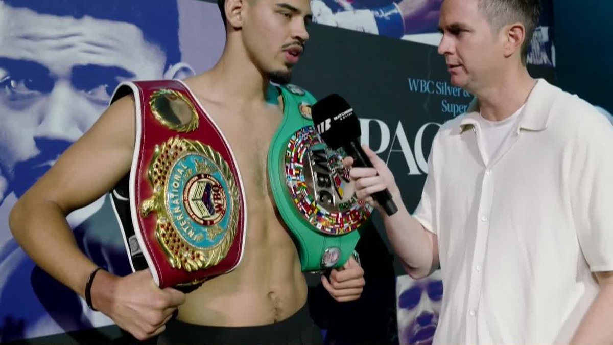"You're going to see a NEW Diego Pacheco!" 🗣️ #PachecoAleem | July 18 | Live on DAZN ▪️