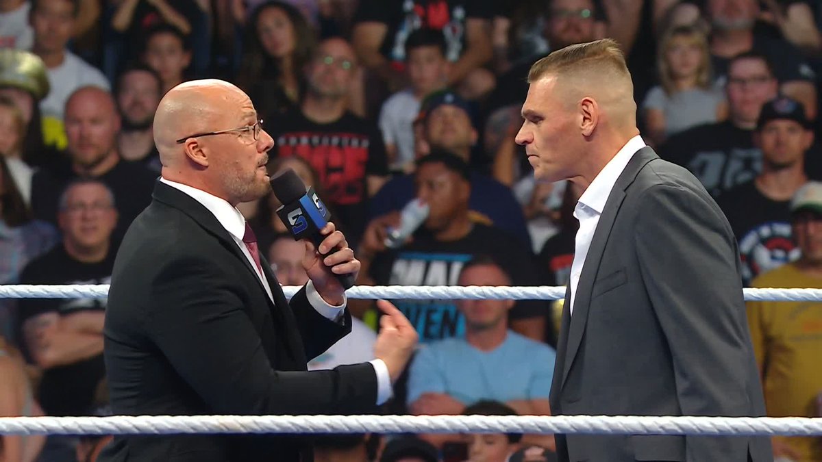 WOW! 🤯 If Gunther and Sami Zayn win tomorrow night at #SNME, they will be ADDED to the Undisputed WWE Title match at #Summerslam!