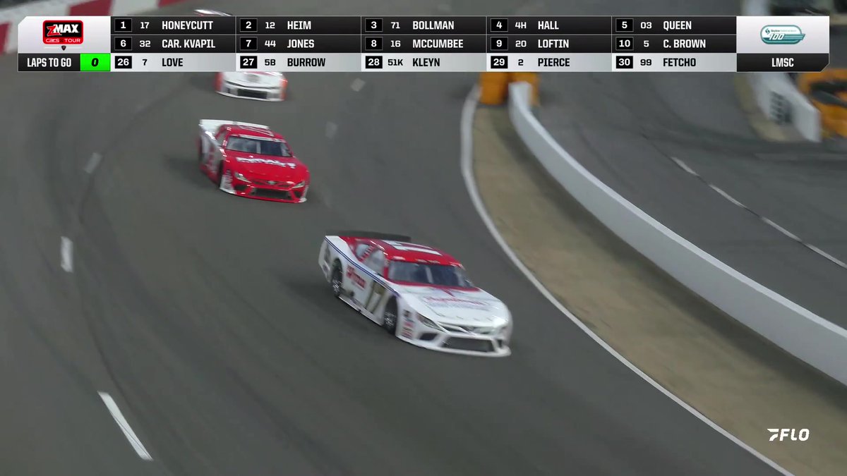 🏁 Kaden Honeycutt sweeps the night at North Wilkesboro Speedway with the CARS Tour, he holds off Corey Heim to win the #SkylineNationalBank100! #CARSTour