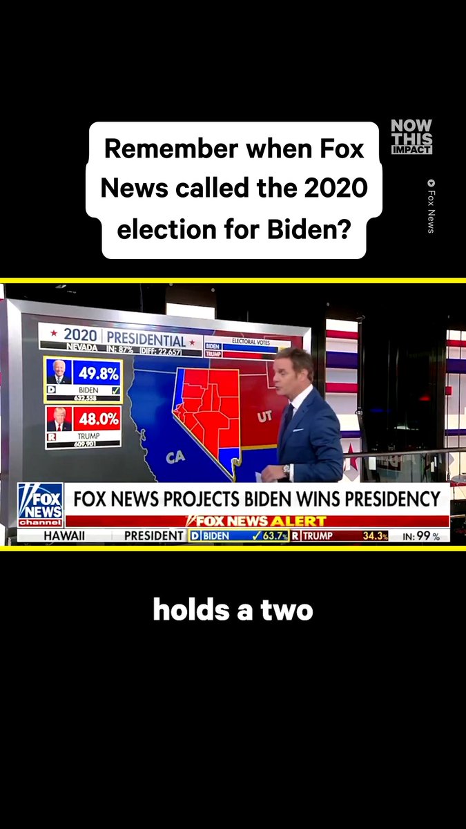 Even Fox News knows Trump lost...