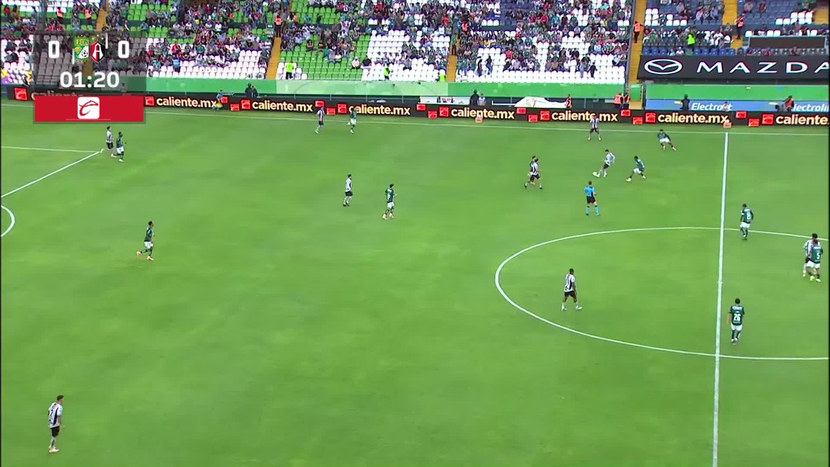 El refuerzo de Cabo Verde del Atlas metió su primer gol en la Liga Mx en apenas dos minutos: 🇨🇻