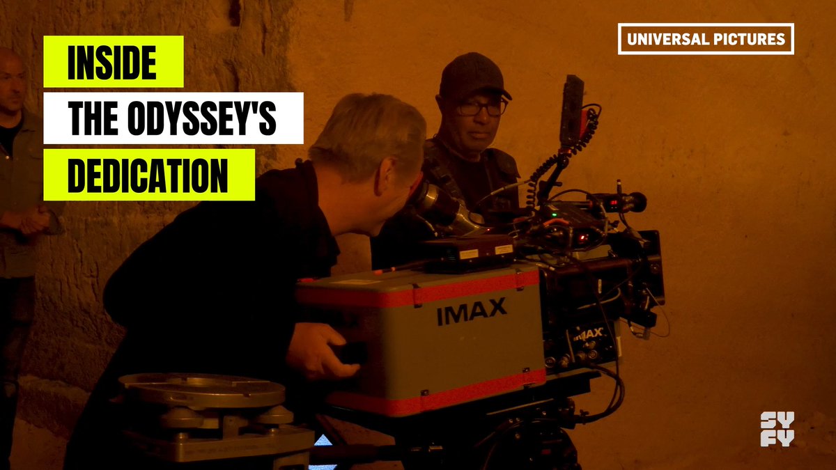 #TheOdyssey honored #ChristopherNolan’s longtime collaborator David Keighley by dedicating the film to IMAX’s former Chief Quality Officer, who died last year only weeks after completing work on the epic adaptation. Read the full article: