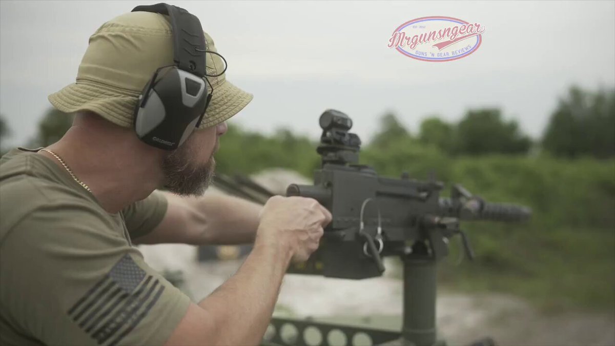 Every full auto Friday we remember America before 1986 when all Americans could purchase new production fully automatic weapons at any local gun store without any significant hassle or exorbitant pricing. We shouldn’t just oppose new gun “laws,” we should also push for the removal of draconian limitations on the freedom of all Americans to exercise their right to self defense in any manner they see fit 🇺🇸 Sending some rounds downrange with the M1919 Browning 🤌🏽 #FullAutoFriday #M1919 #MG #browning #WWII #history #2nd #CivilRights #caldwell #BucketHat #CrimsonTrace