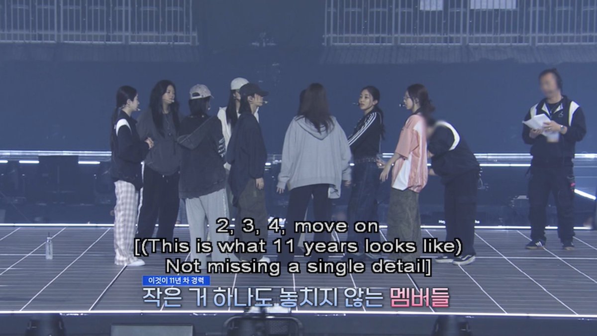 I love watching the process of TWICE preparing for their performances, they pay attention to every little detail to make sure it's perfect.