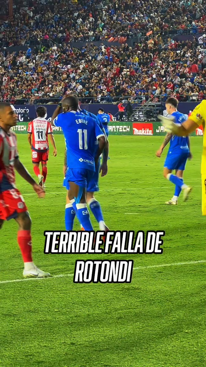 ¡LO QUE SE PERDIÓ ROTONDI! 😳 El jugador de Cruz Azul tuvo el 0-1 y lo desperdició... 📺 EN VIVO por ESPN y #DisneyPlus Premium