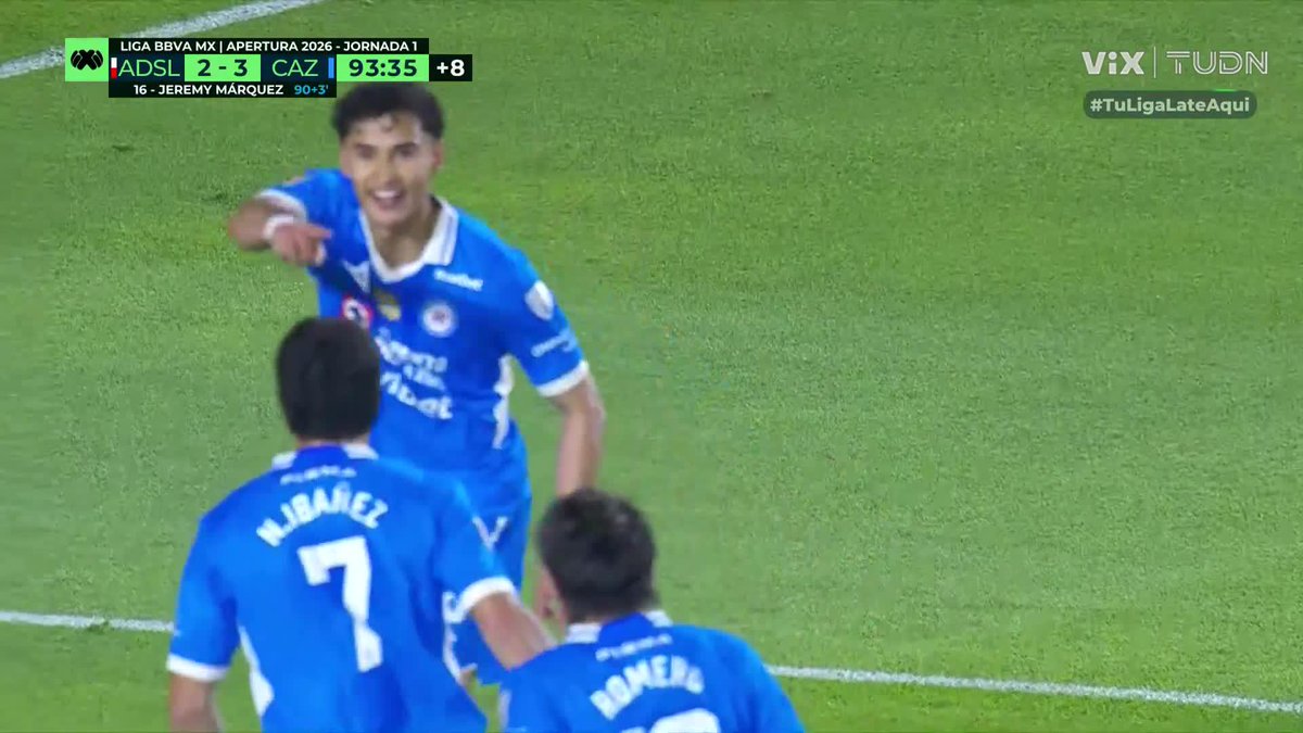 🚨 ¡REMONTADA DEL CAMPEÓN! 🚂🔥 ¡REMONTÓ EL CRUZ AZUL! 💙🔥 ¡Doblete y Jeremy Márquez es el héroe de La Máquina! 🤯⚽ #TuLigaLateAqui