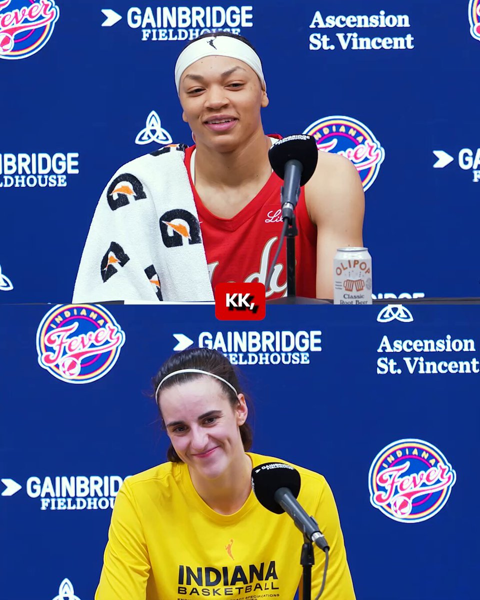 "Just greatness right here." Makayla Timpson on what it means to play alongside Caitlin Clark 🥹❤️