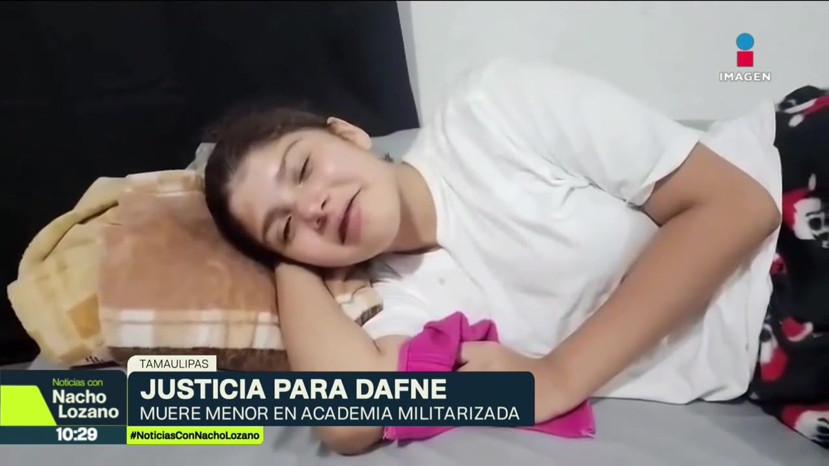 Dafne, de 13 años, murió en un campamento de una academia militarizada en Ciudad Madero, #Tamaulipas. Exalumnos salieron a relatar abusos en la academia, donde aseguran que “Había una perrera donde encerraban a los niños”, además de golpearlos: