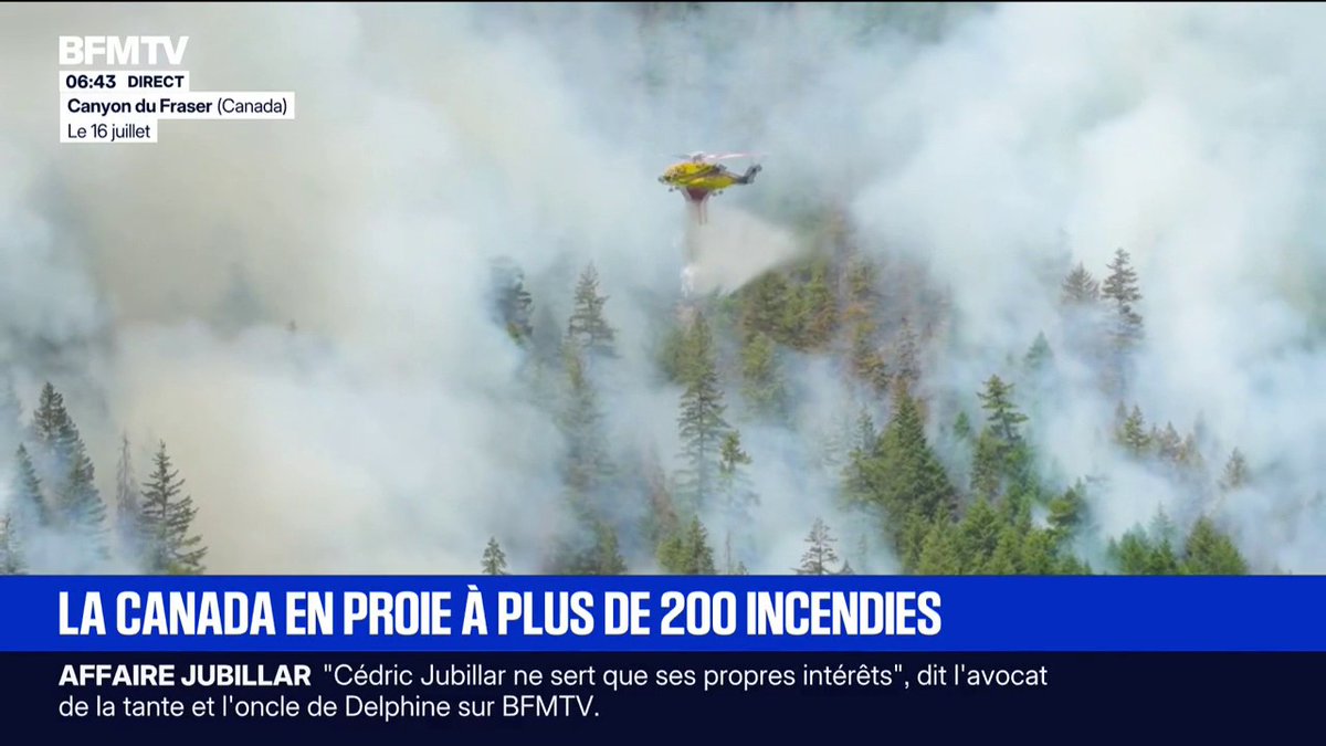 Incendies au Canada: Donald Trump blâme le Canada pour la pollution de l'air aux États-Unis