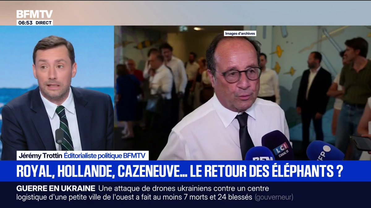 Ségolène Royal, François Hollande, Bernard Cazneuve... Le retour des éléphants en 2027?