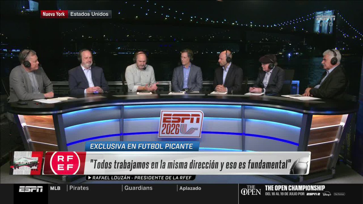 "En España todos vamos hacia la misma dirección, tenemos que estar perfectamente entrelazados" 💥 Rafael Louzán, Presidente de la RFEF 🗣️
