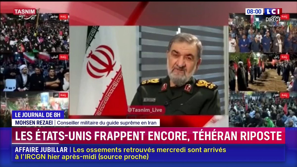 🔴 Moyen-Orient : nouvelle nuit de frappes américaines sur l'Iran, qui menace de déclencher une "offensive totale"