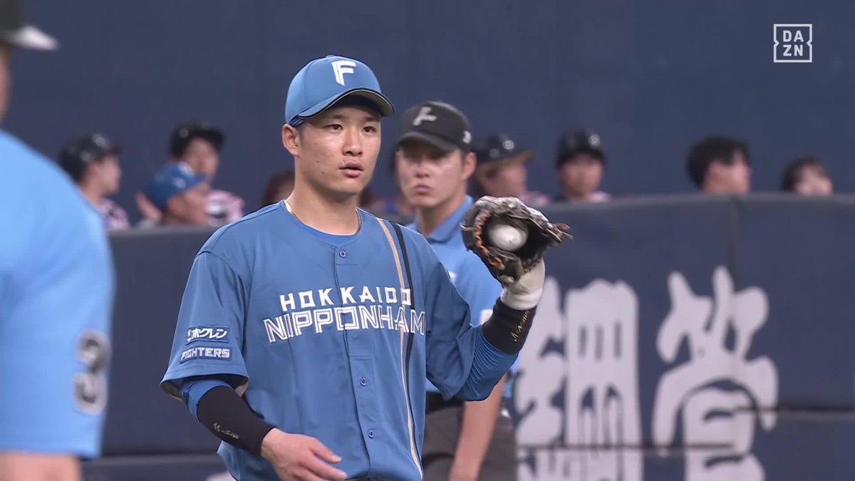 なまら凄い 奈良間大己 スーパープレー 猛ダッシュからのジャンピングスロー ⚾️オリックス×日本ハム #lovefighters #だったらDAZN