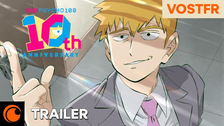 100 % depuis 10 ans 🎉 Fête les 10 ans de Mob Psycho 100 avec cette toute nouvelle vidéo anniversaire !